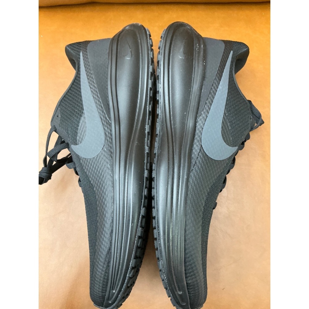 Nike Revolution 7 Running Shoes Womens 12 Black Excellent Triple Black - Picture 8 of 9